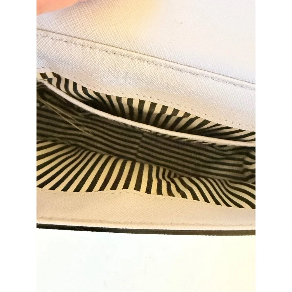 Kate Spade Brydie Tile Blue White Crossbody Bag Leather Preppy
